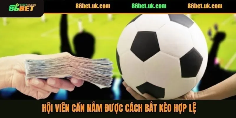 Hội viên cần nắm được cách bắt kèo hợp lệ
